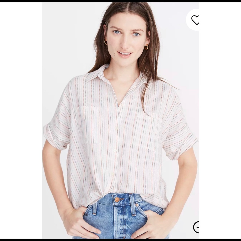 Madewell Courier Shirt Size L/XL